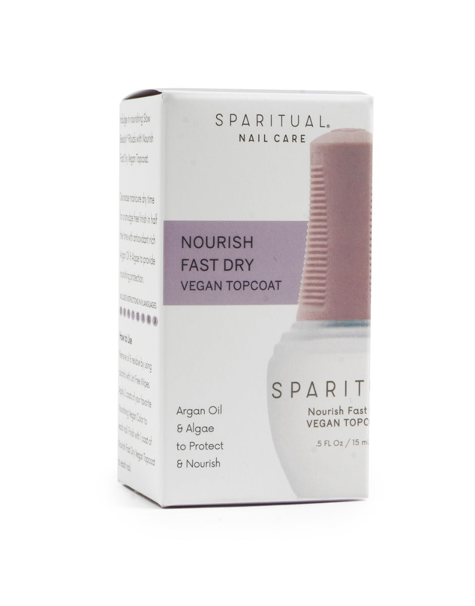 SPARITUAL Slow Beauty® Nourish Fast Dry Vegan Topcoat