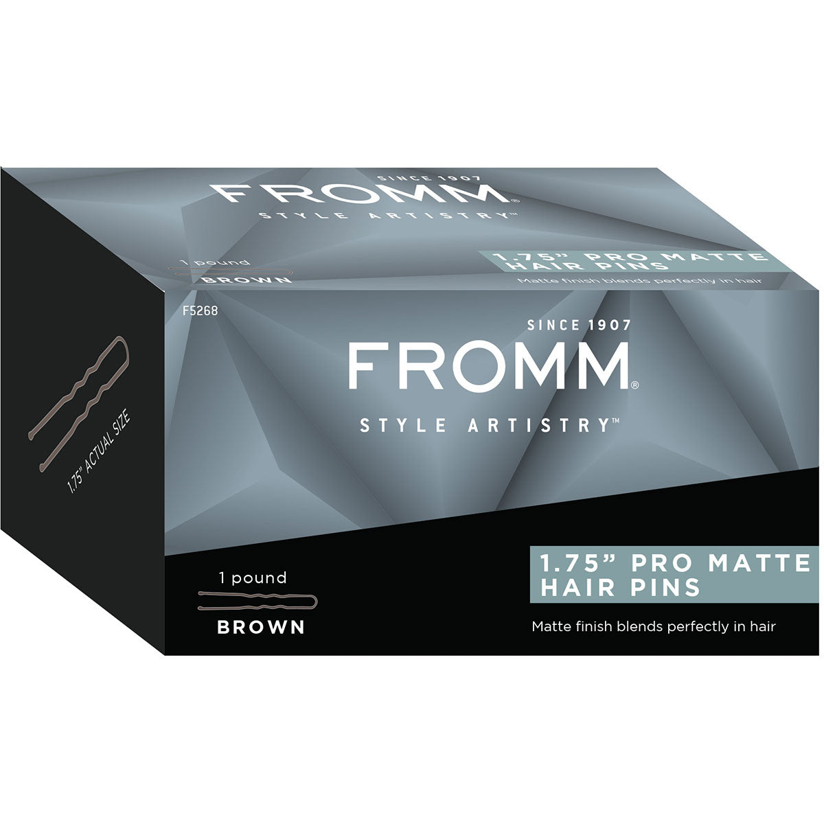 Fromm Diane 1907 Pro Matte Hair Pins 1.75 inch - 1lb Box