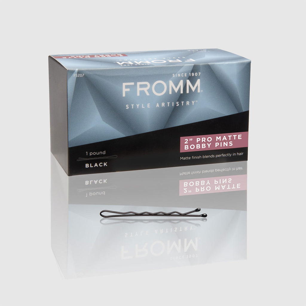 Fromm Diane 1907 Pro Matte Bobby Pins 2 inch - 1lb Box