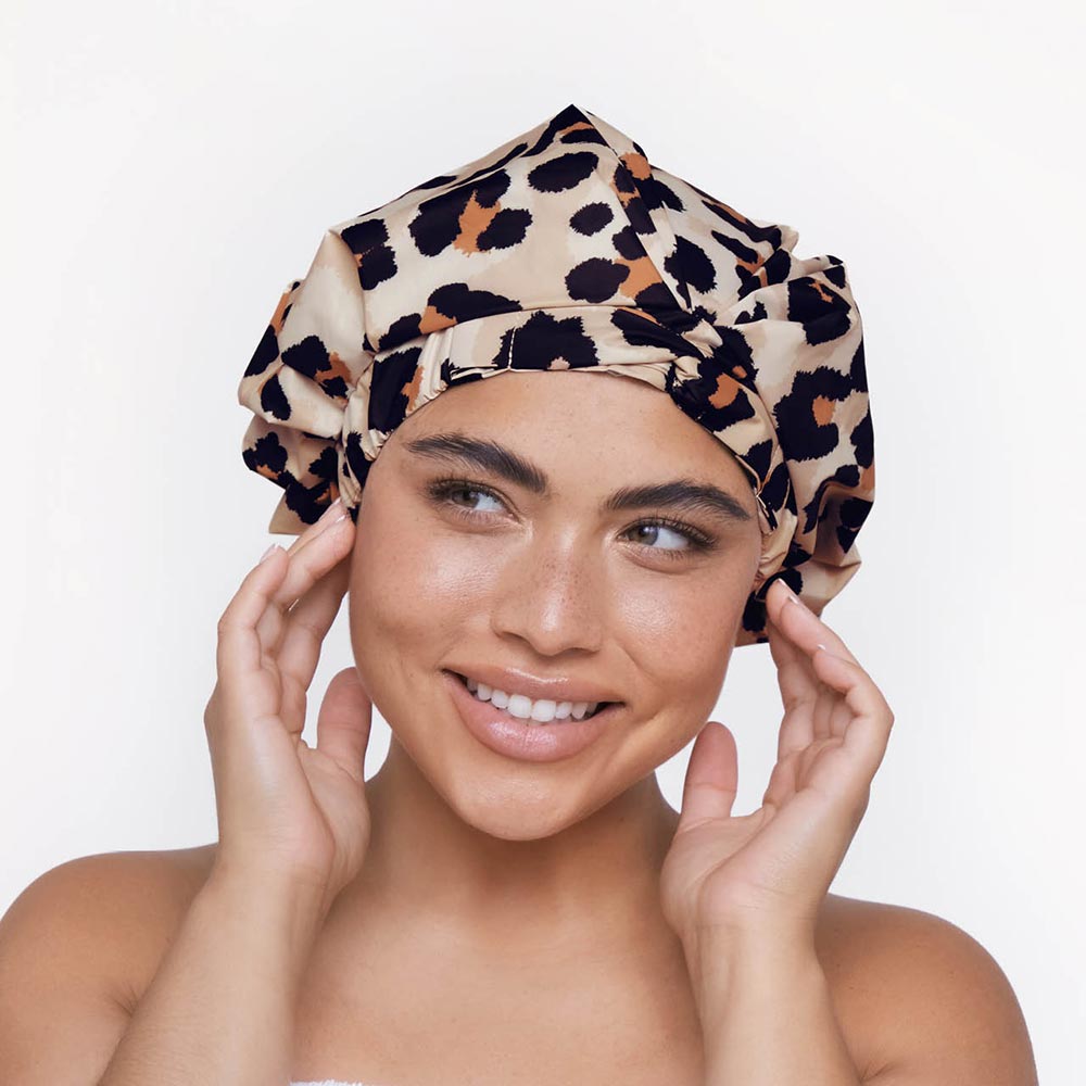 Kitsch Luxury Shower Cap - Leopard