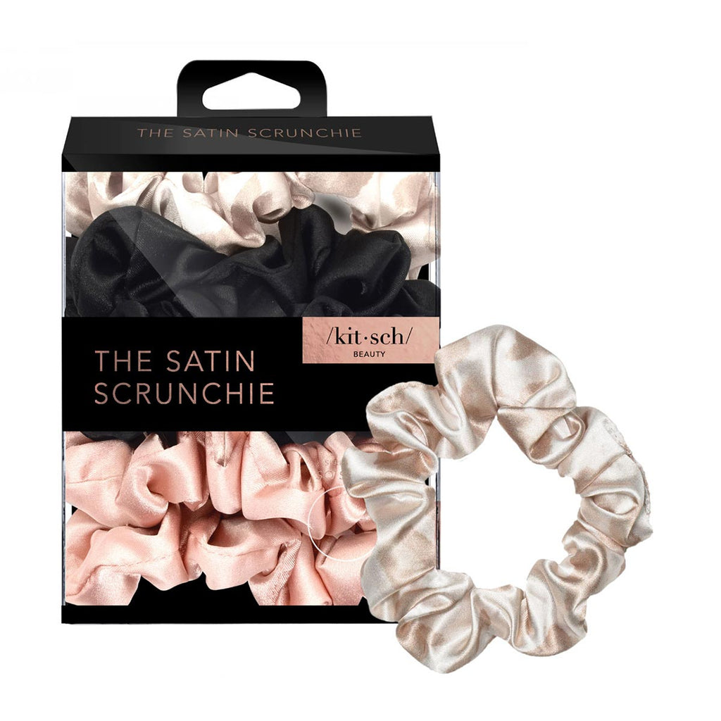 Kitsch Assorted Satin Scrunchies - 5 Piece