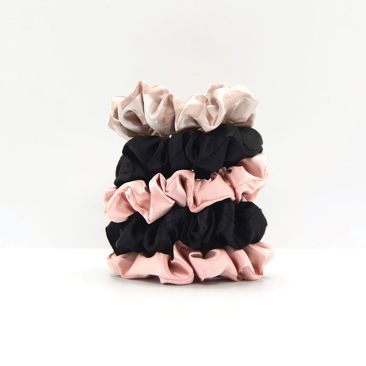 Kitsch Assorted Satin Scrunchies - 5 Piece