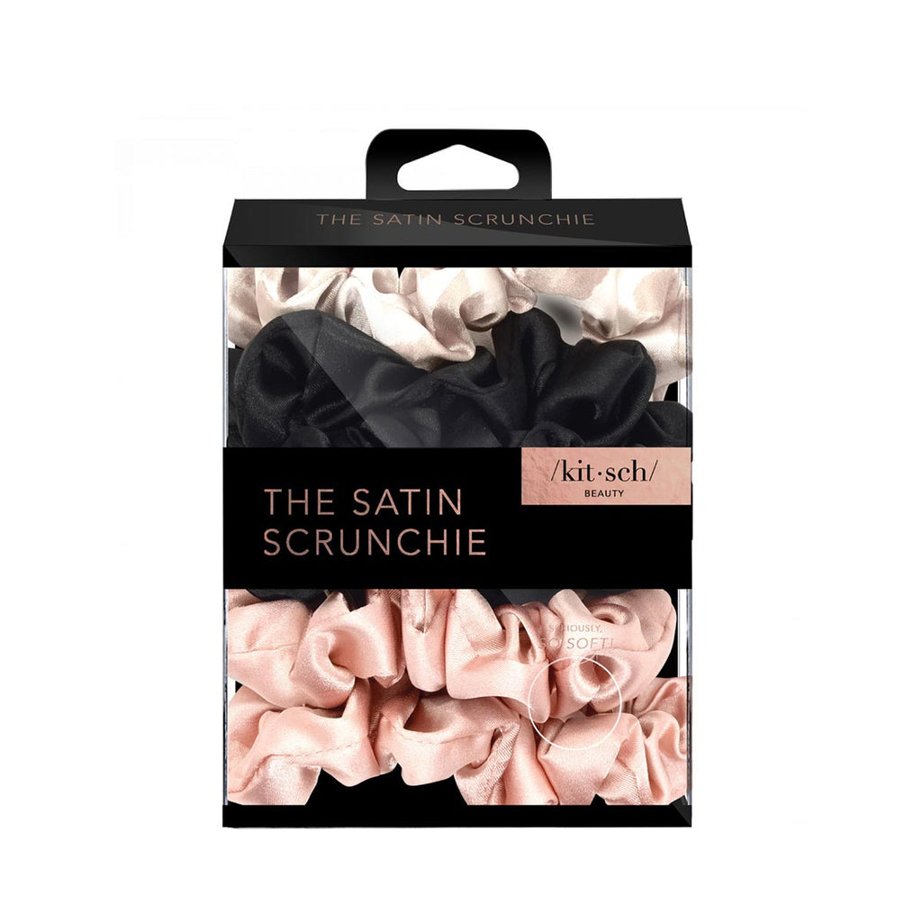 Kitsch Assorted Satin Scrunchies - 5 Piece