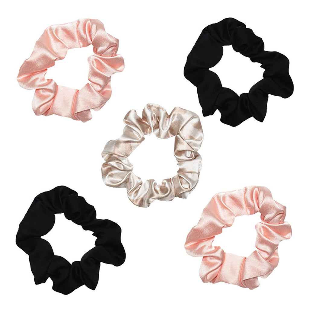 Kitsch Assorted Satin Scrunchies - 5 Piece