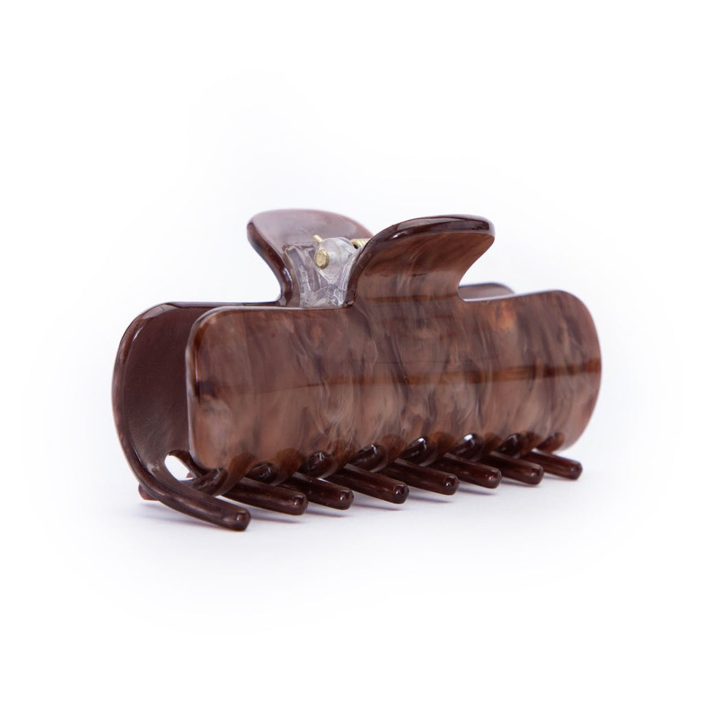 Kitsch Eco-Friendly Marble Claw Clip - Brunette
