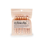 Kitsch Styling Hair Clips 6pc - Rose Gold