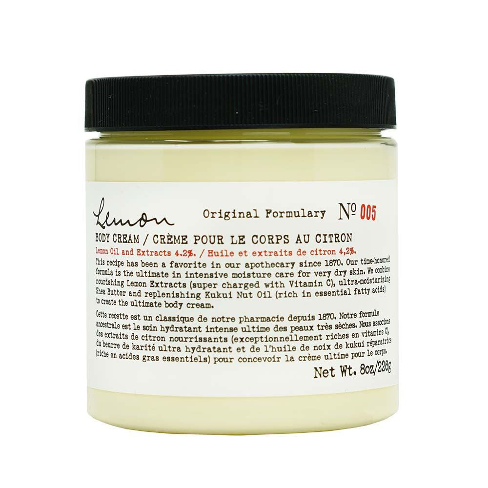 C.O. Bigelow Lemon Body Cream - No. 005 - 8 oz