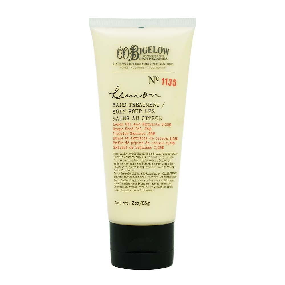 C.O. Bigelow Lemon Hand Treatment - No. 1135 - 3 oz