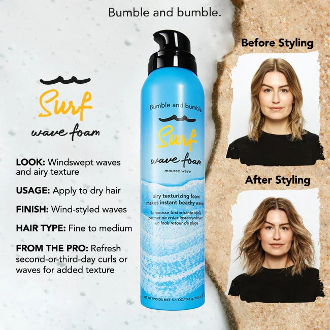 Bumble and Bumble Surf Wave Foam 5oz
