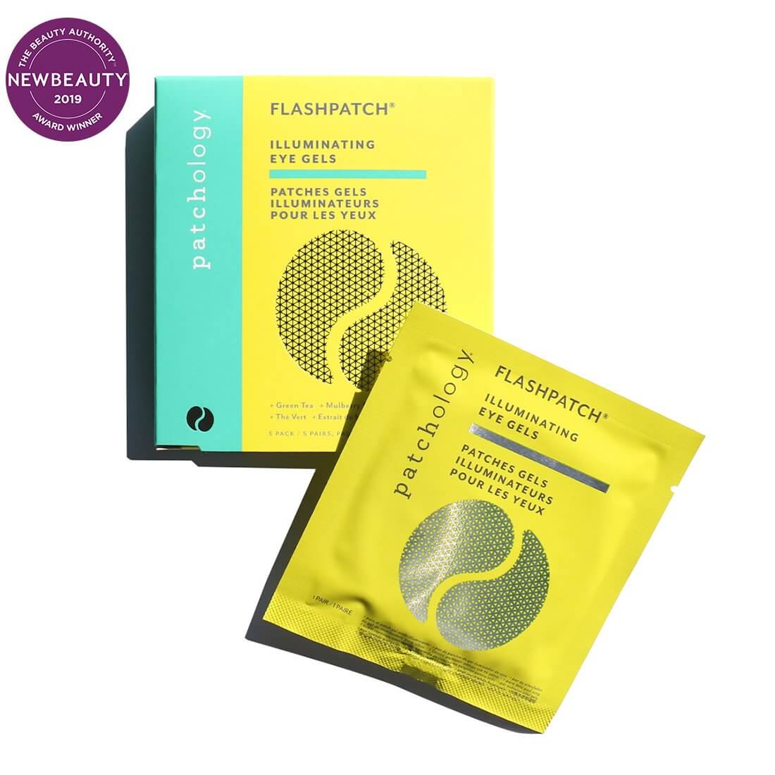 Patchology FlashPatch Illuminating Eye Gels - 5 Pack