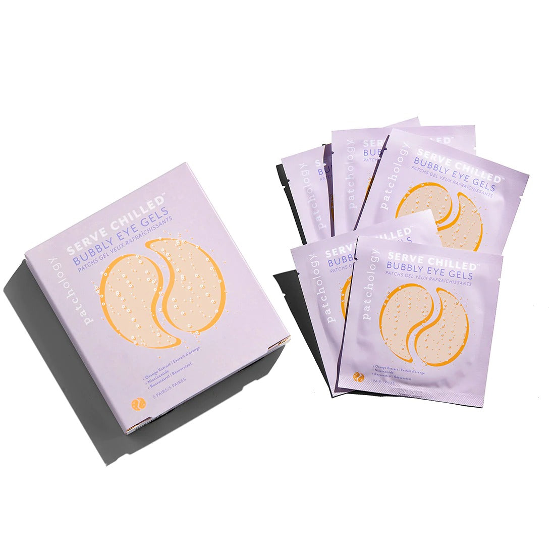 Patchology Serve Chilled Bubbly Eye Gels - 5 Pair