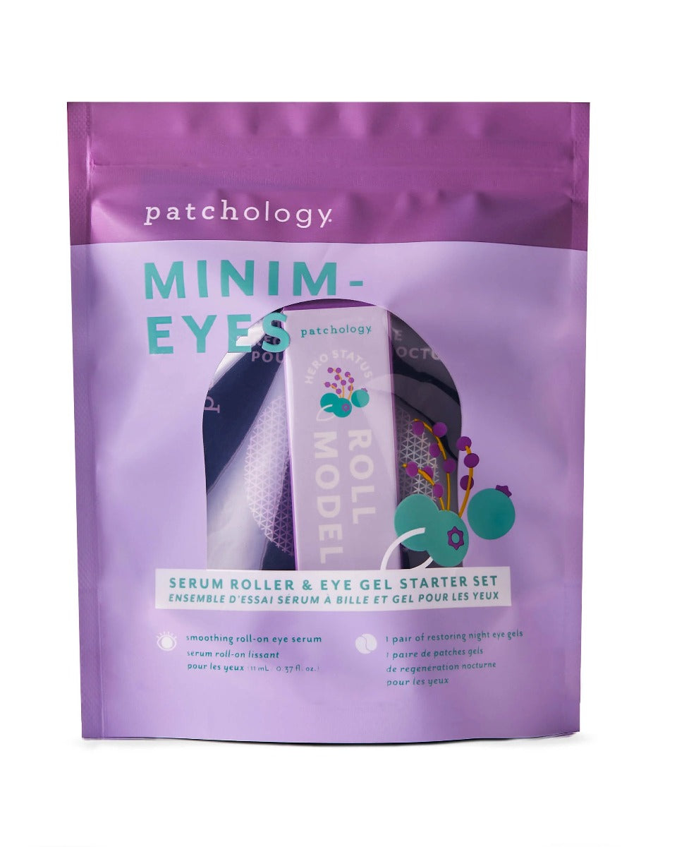 Patchology Minim-Eyes Serum Roller & Eye Gel Starter Set