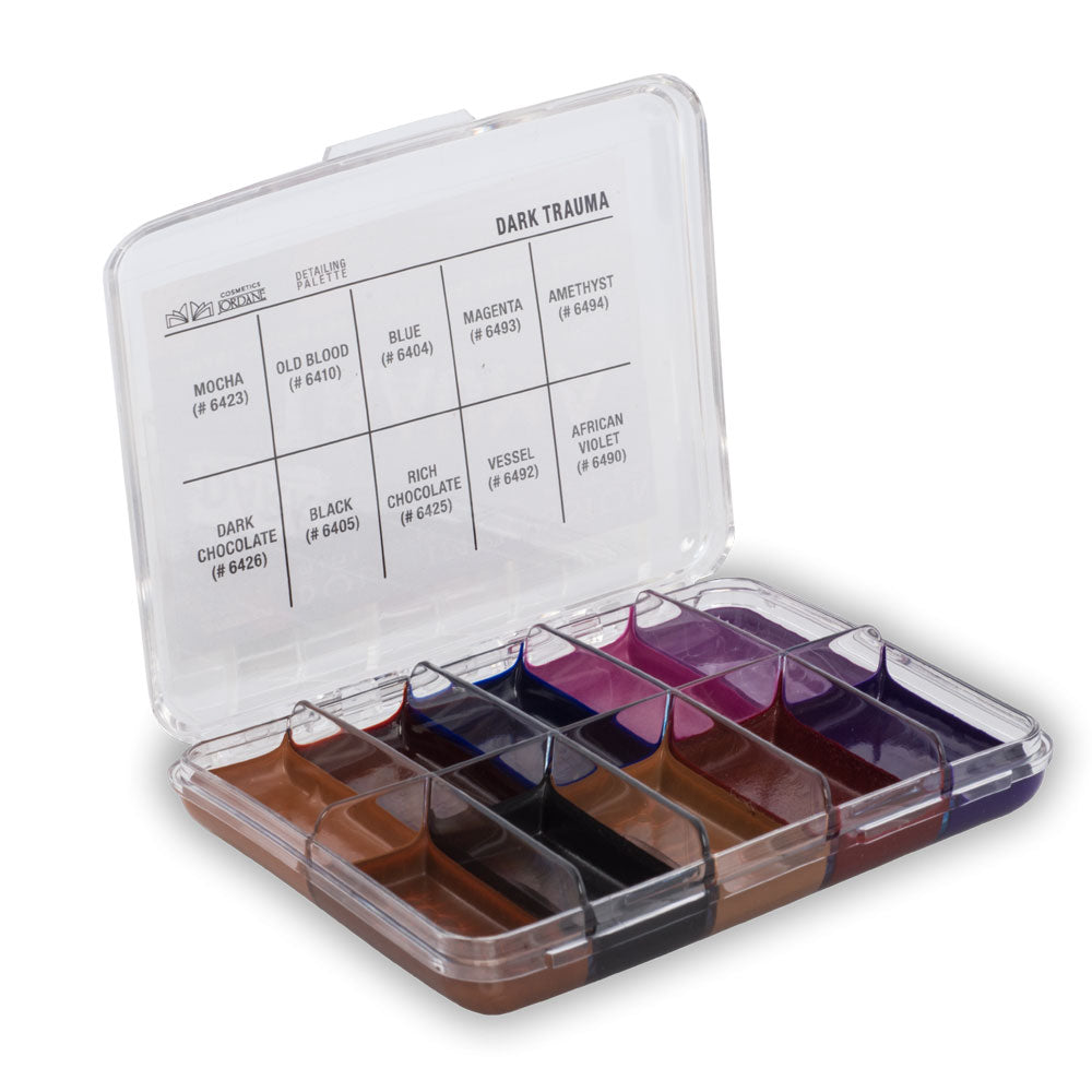 Jordane Nature's Own Mini Alcohol Detailing Palette - DARK TRAUMA