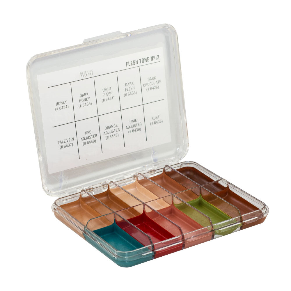 Jordane Nature's Own Mini Alcohol Detailing Palette - FLESH TONE 2