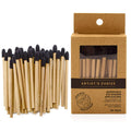 Artist's Choice Disposable Bamboo Eye Shadow Applicators 50 Pack
