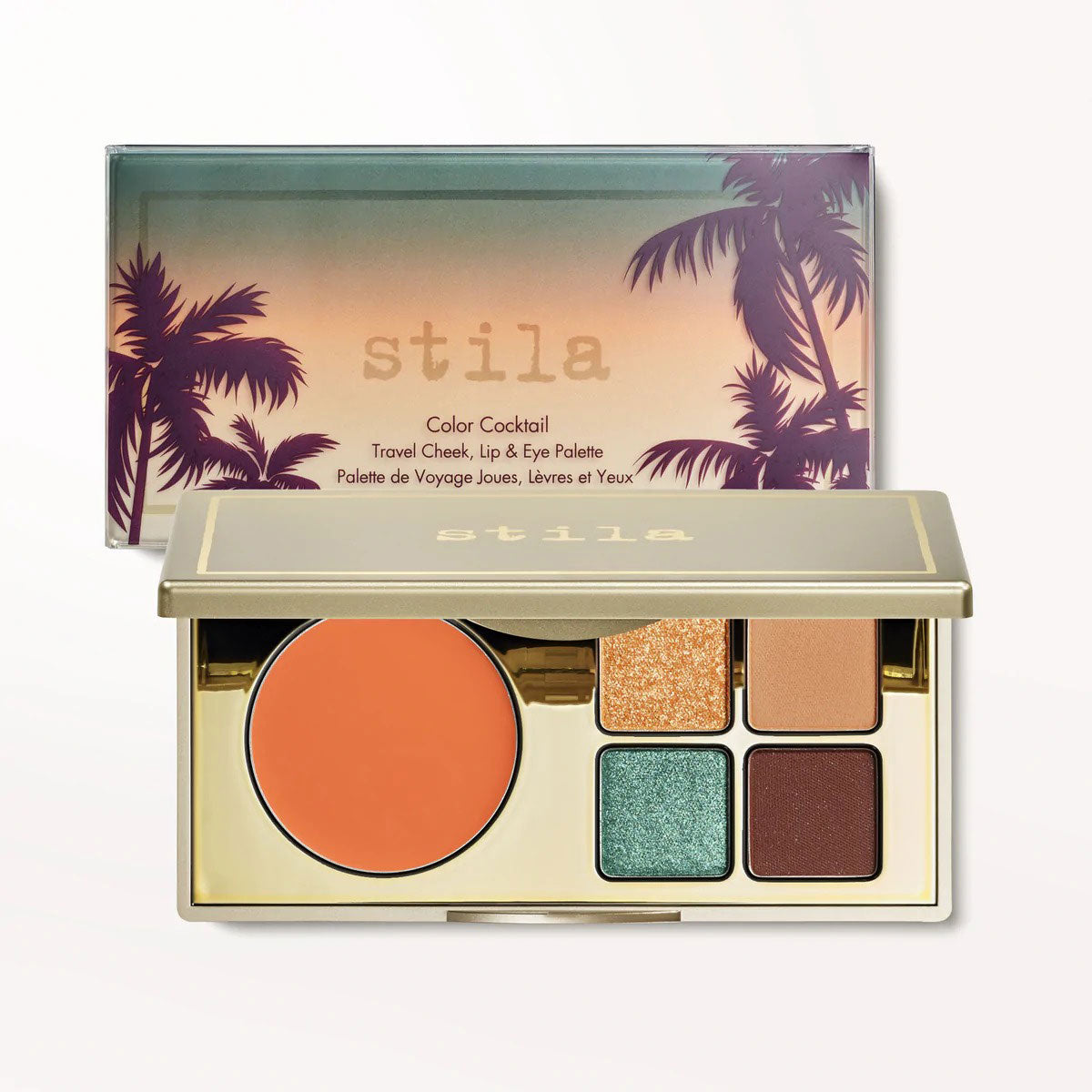 Stila Color Cocktail Travel Cheek, Lip & Eye Palette