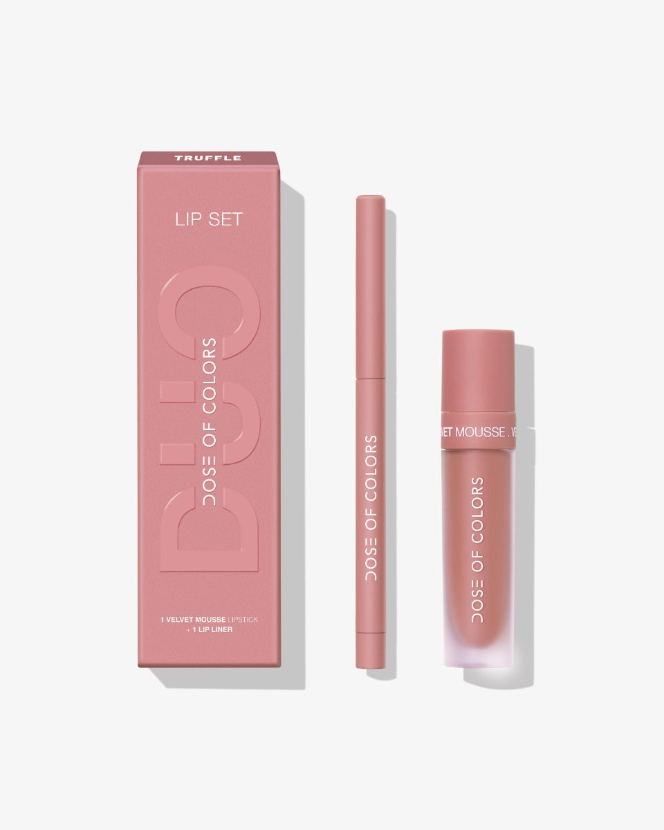 Dose of Colors Velvet Mousse Duo - Truffle