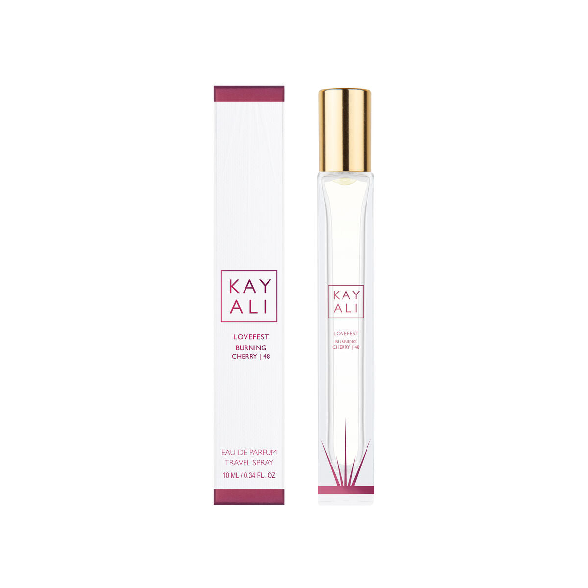 KAYALI Lovefest Burning Cherry | 48 10ml Travel Spray