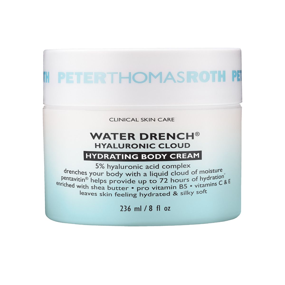 Peter Thomas Roth Water Drench Hyaluronic Cloud Hydrating Body Cream 8oz