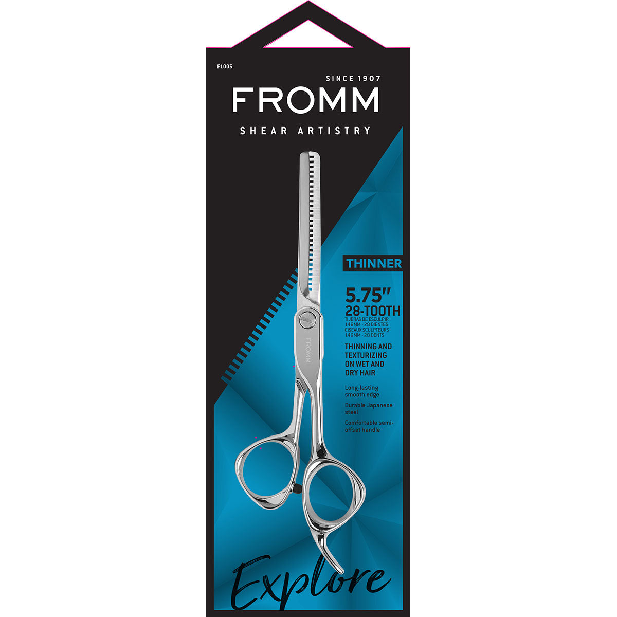 Fromm Diane F1005 Explore 5.75" 28-Tooth Thinner