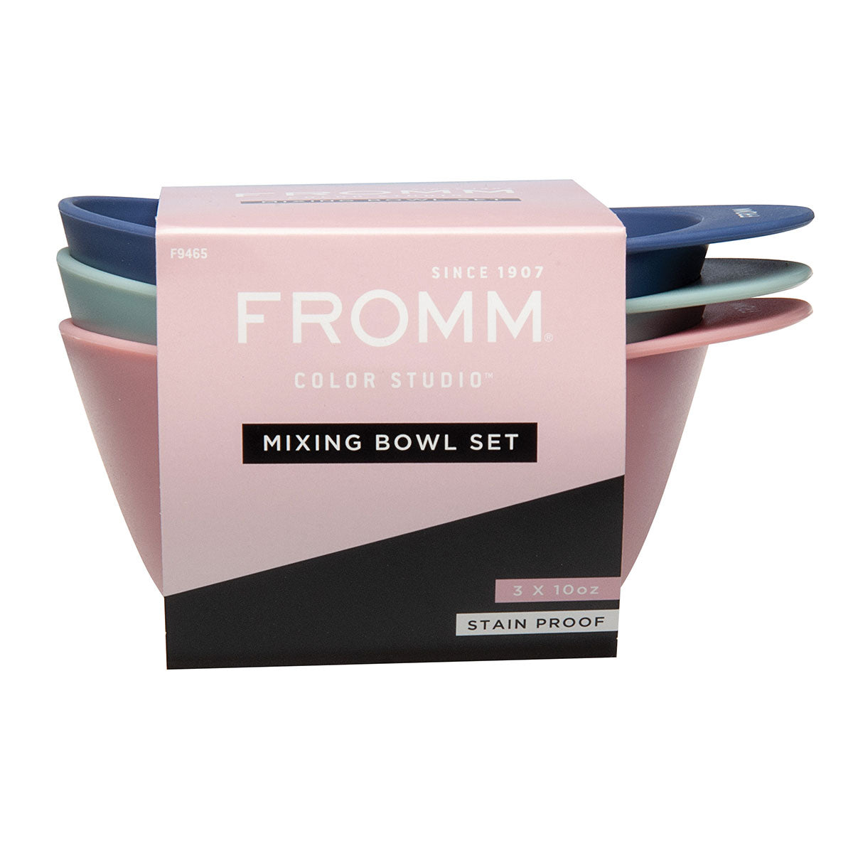 Fromm Diane F9465 Color Studio Mixing Bowl Set - 3 x 10oz