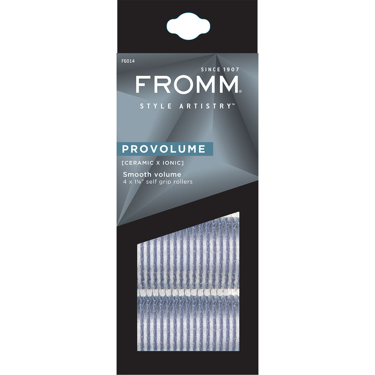 Fromm Diane F6014 Pro Volume 1.25in Ceramic Hair Rollers 4pk