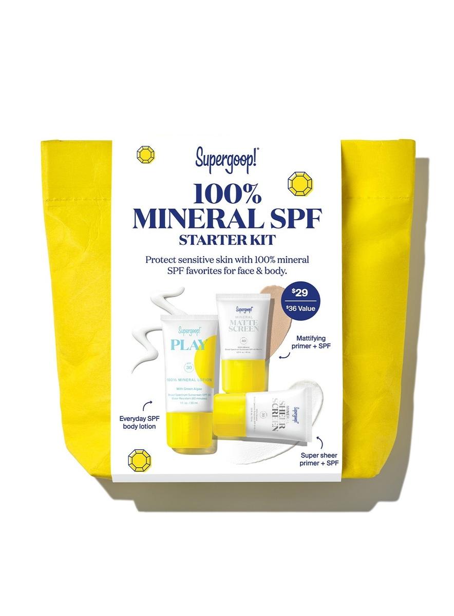 Supergoop! 100% Mineral SPF Starter Kit