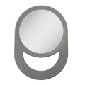 Zadro ZH2004 7.5" Round Pill Shaped Hand Mirror 1X