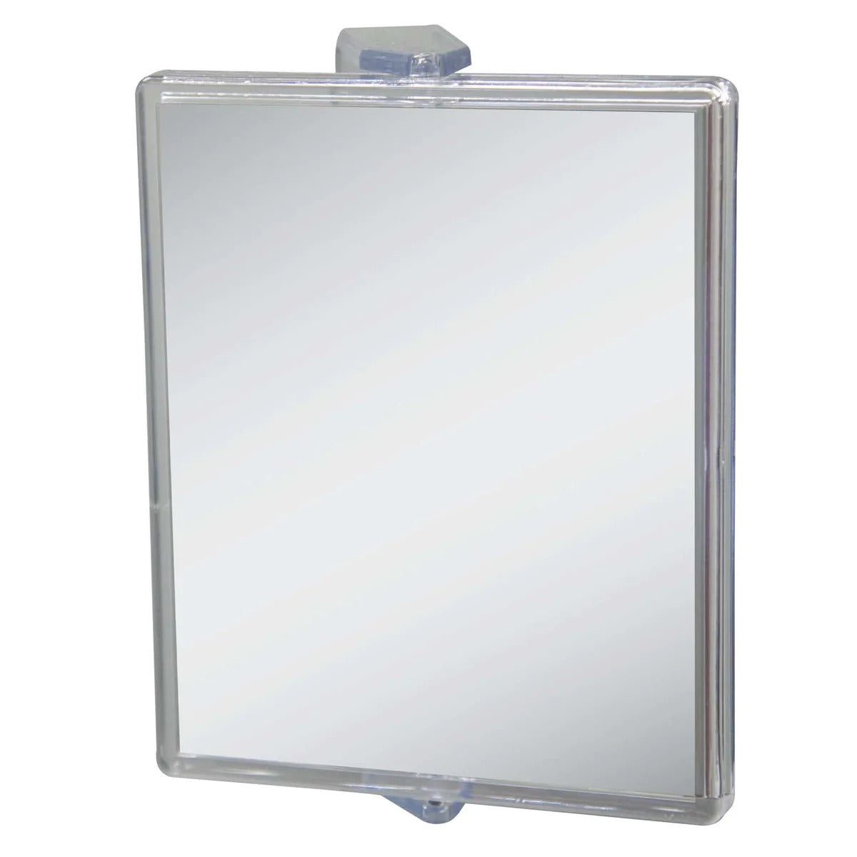 Zadro ZM05 Rectangle Fog Free Suction Cup Swivel Mirror, 2X