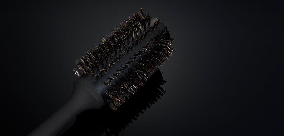 ghd Natural Bristle Round Brush - 1.3" Barrel