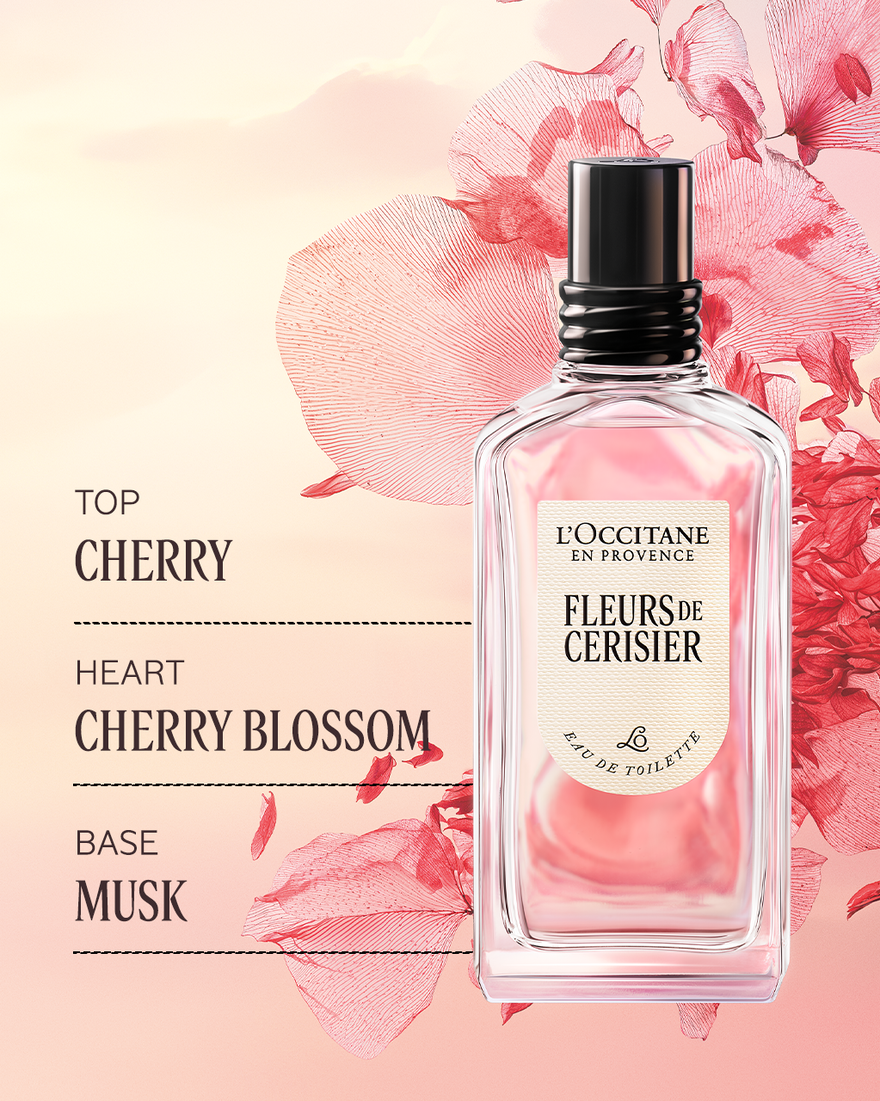 L'Occitane Cherry Blossom Eau de Toilette 2.5oz