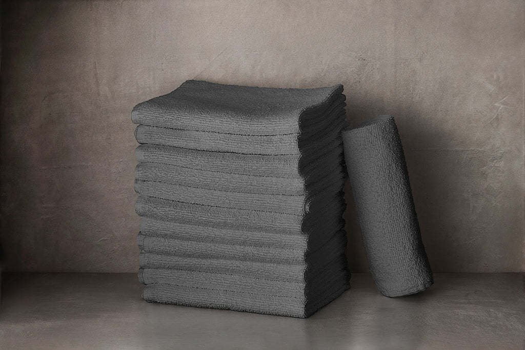 Fromm Diane 25115 Bleach Proof Towels Grey 12-Pack