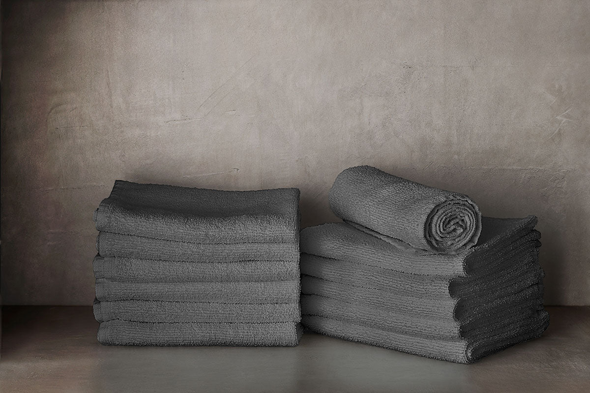 Fromm Diane 25115 Bleach Proof Towels Grey 12-Pack