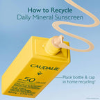 Caudalie Vinosun Protect Daily Mineral Sunscreen SPF50 Lotion 1.7oz