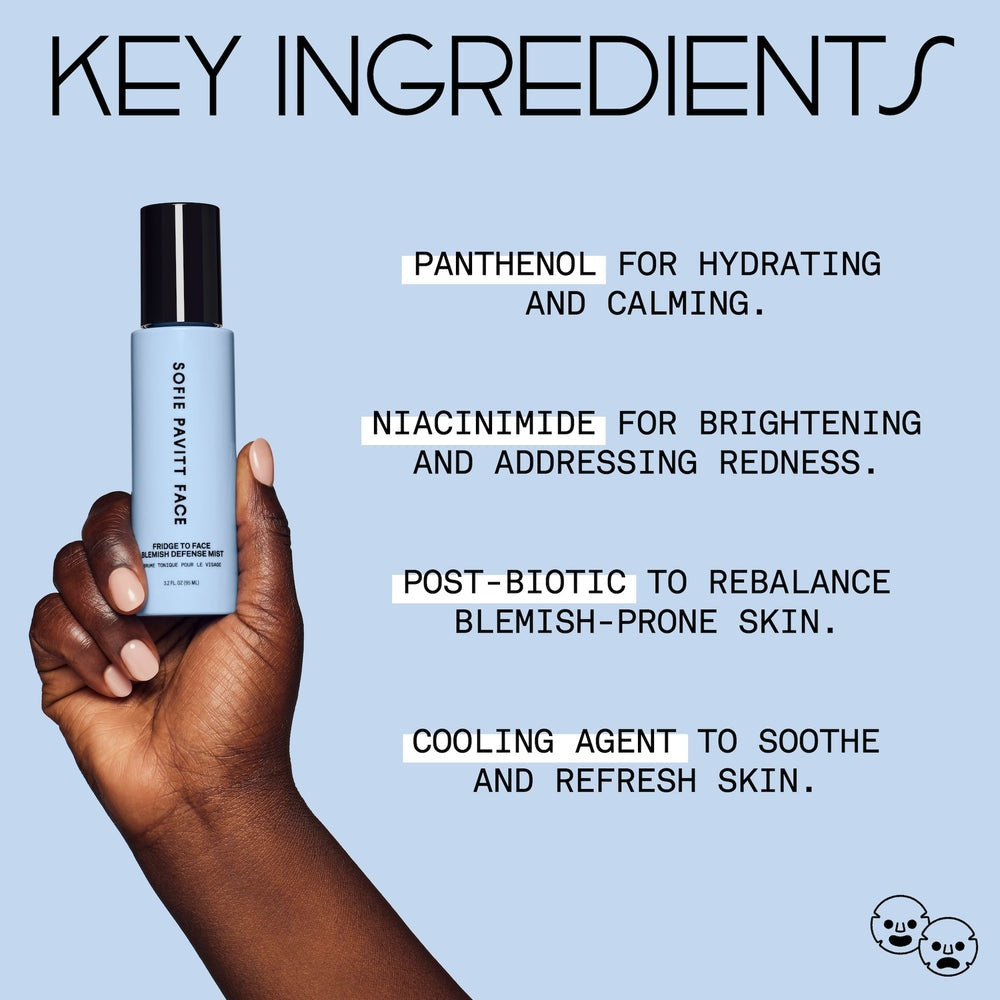 SOFIE PAVITT FACE Fridge to Face Blemish Defense Mist 3.2oz