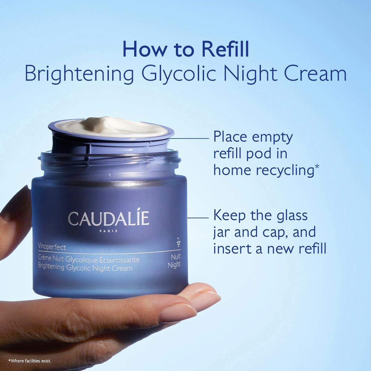 Caudalie Vinoperfect Brightening Glycolic Night Cream