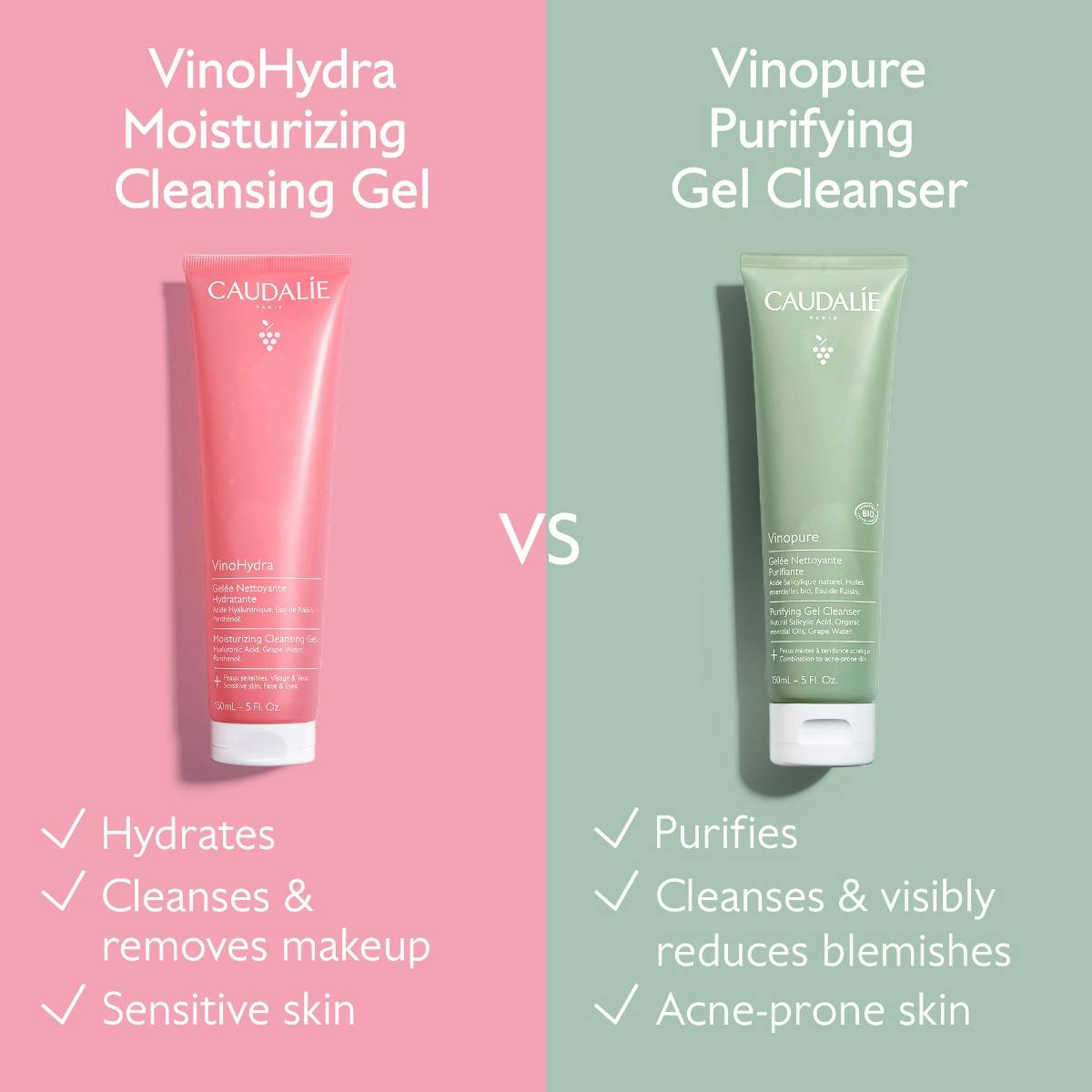 Caudalie VinoHydra Moisturizing Cleansing Gel 5oz