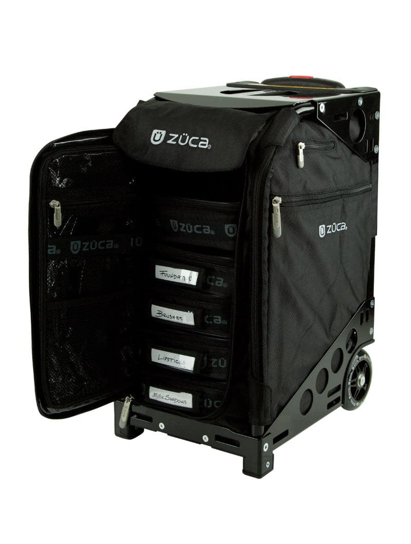 Zuca Pro Artist with 5 pouches - Black on Black