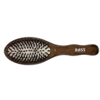 Bass Brushes 3 Series Shine & Condition Brush - Pure Natural Bristle + Nylon Pin