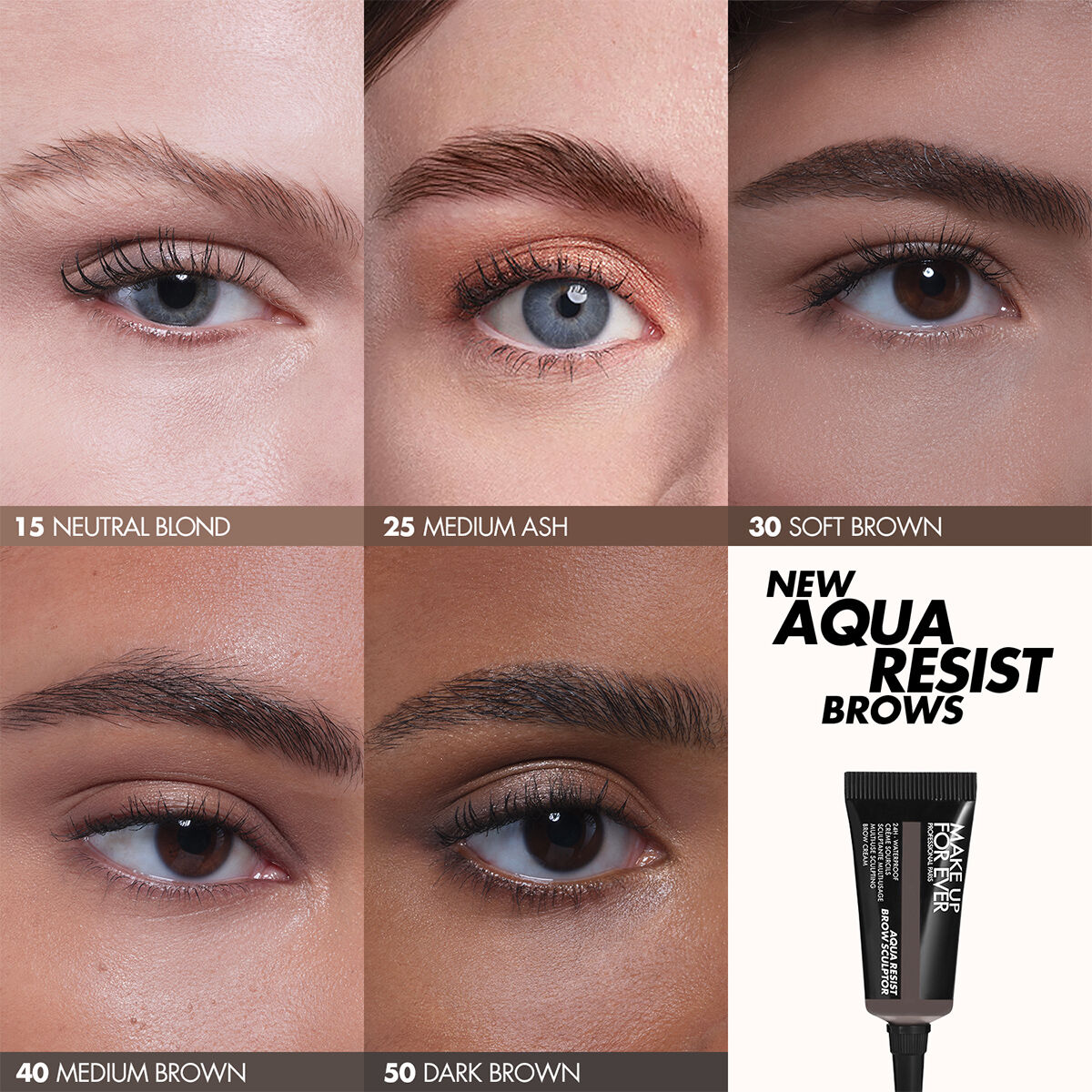 Make Up For Ever Aqua Resist Brow Sculptor Kit