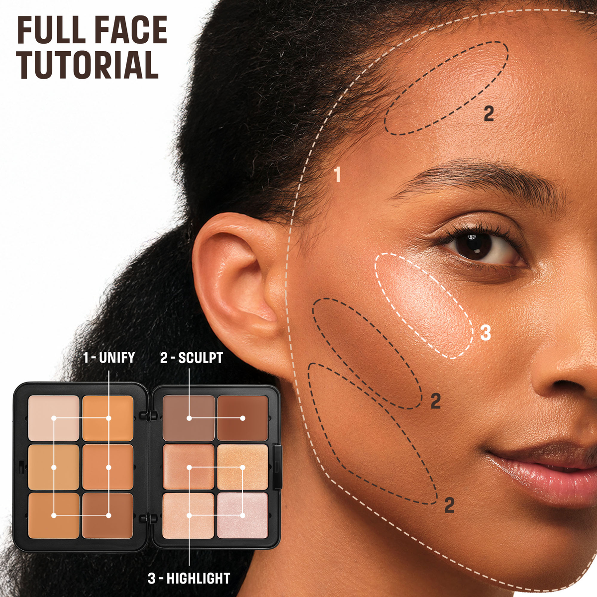 Make Up For Ever HD Skin Sculpting Palette