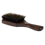 Bass Brushes 3 Series Men's Brush - Natural Beechwood Handle + 100% Pure Natural Bristles