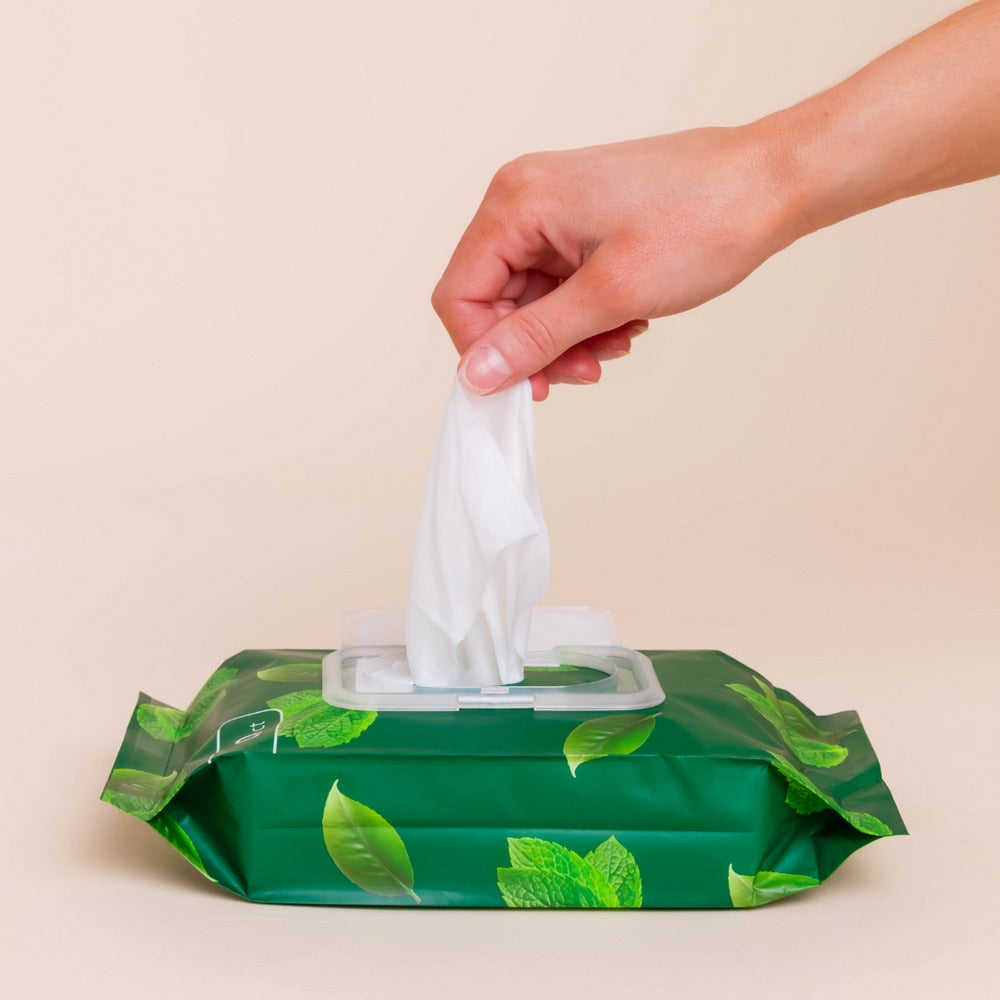 Petal Fresh Clarifying Tea Tree & Peppermint Makeup Removing Cleansing Wipes 60ct