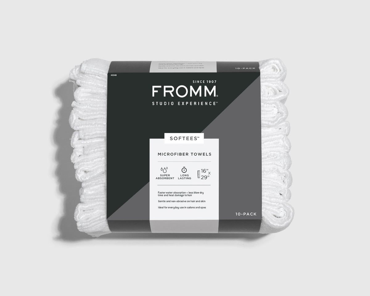 Fromm Diane Softees® Microfiber Towels 10pk - White