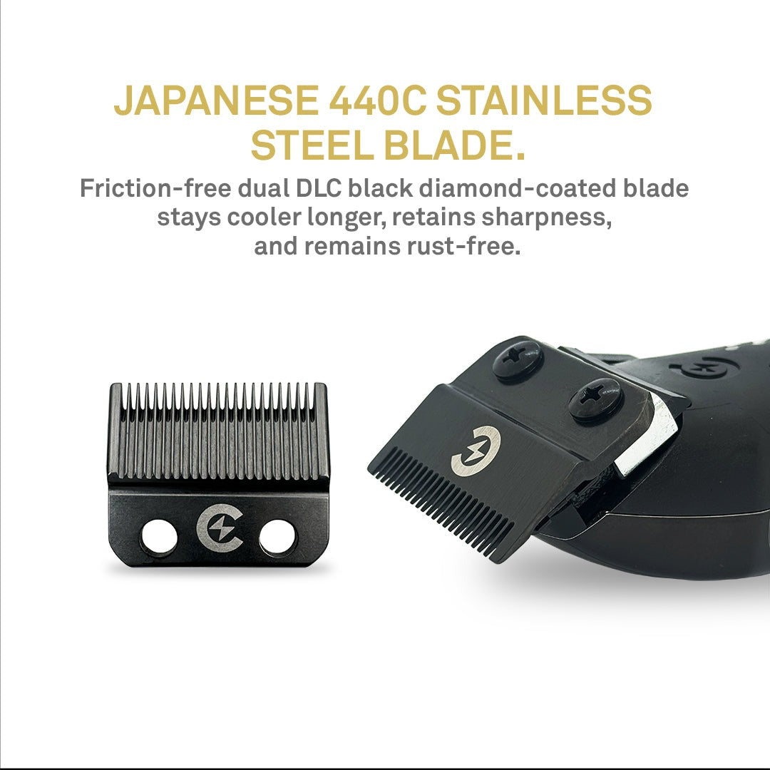 Caliber .50 Cal BMG Cordless Magnetic Motor Clipper, 3 Color Lid