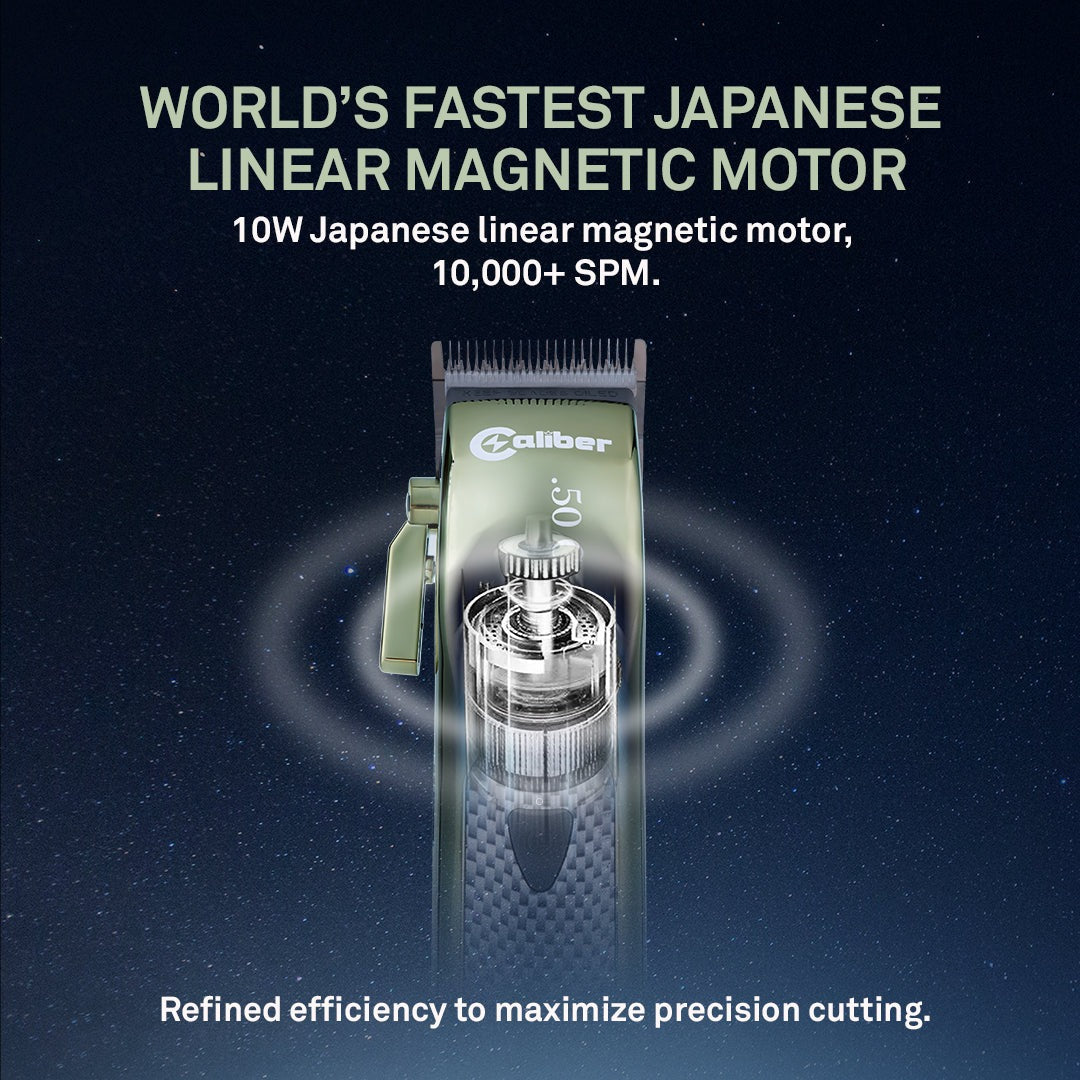 Caliber .50 Cal Mag High Speed Magnetic Motor Cordless Clipper 4th Generation