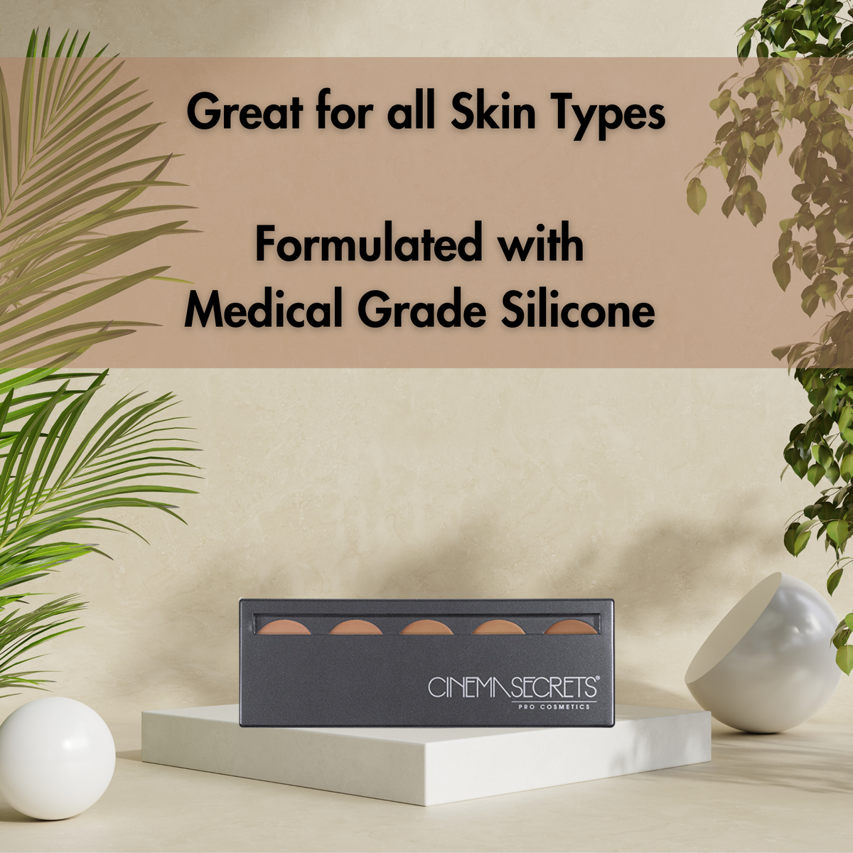Cinema Secrets Ultimate Foundation 5-in-1 Pro Palette 500B Series