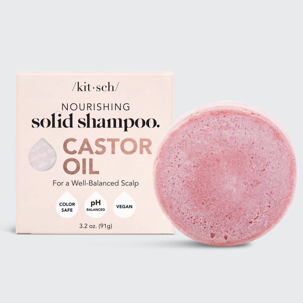 Kitsch Castor Oil Nourishing Shampoo Bar