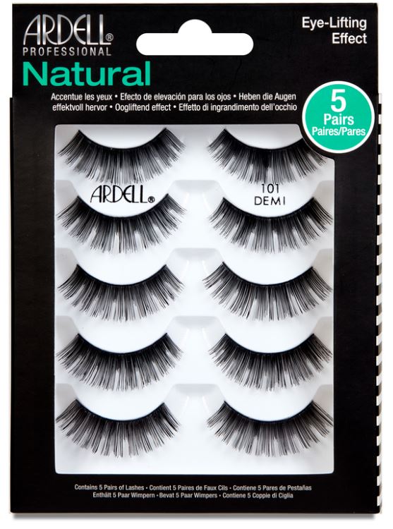 Ardell Natural 101 Black Lashes 5-Pack