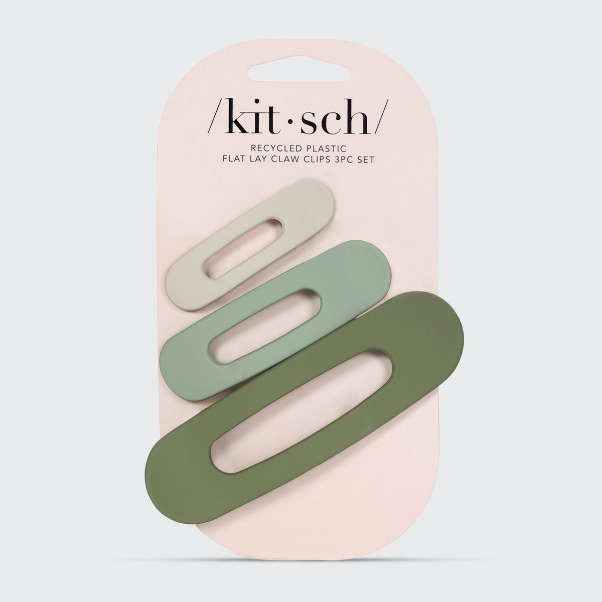 Kitsch Flat Lay Claw Clips 3pc
